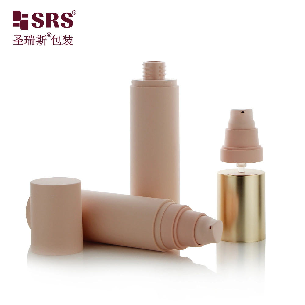 New design skincare products 30ml 50ml 100ml cosmetic bottle airless luxury empty makeup packaging